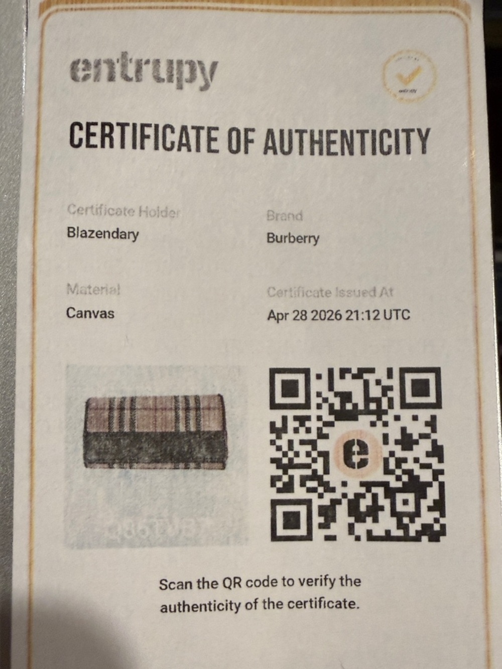 Burberry Nova Check Vintage Key Holder Leather with Embossed Logo with COA - Picture 11 of 11